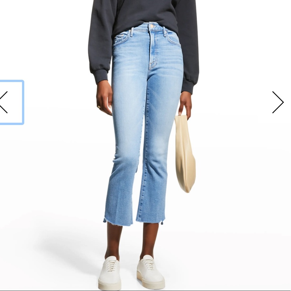 MOTHER insider drop step fray